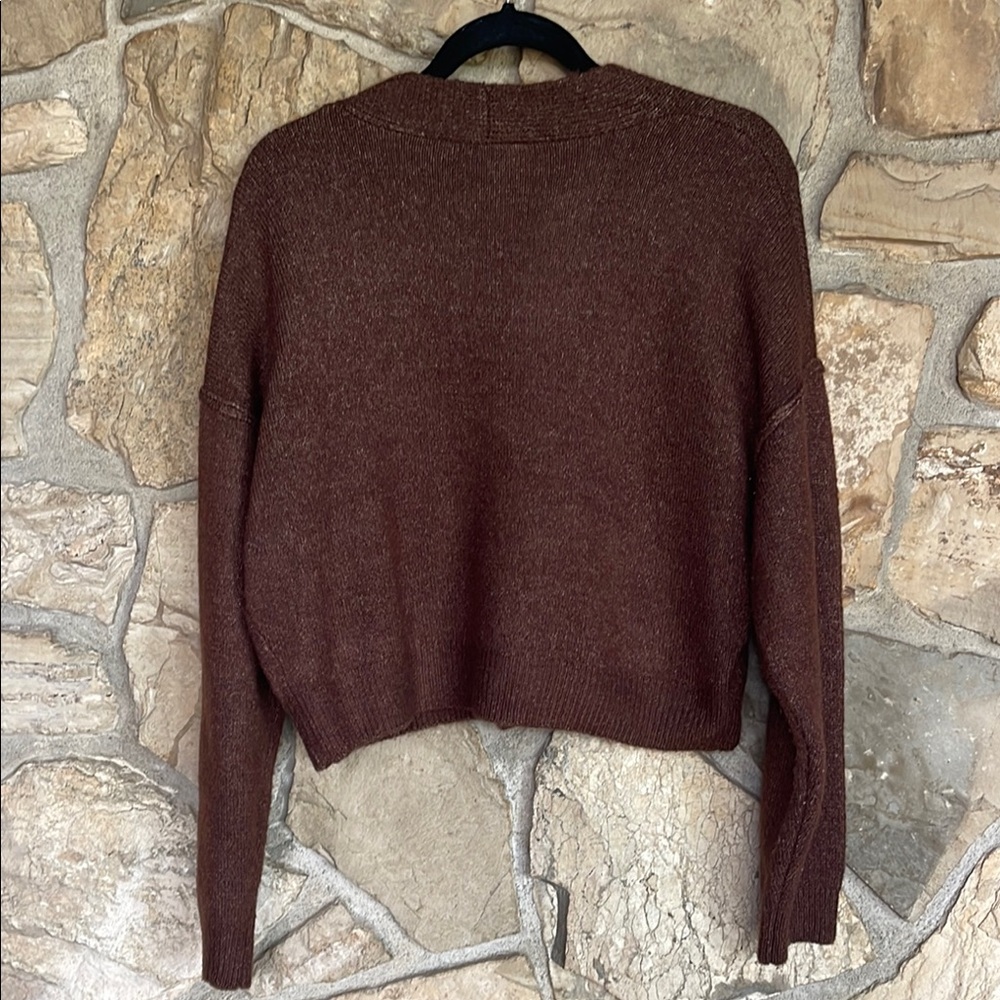 Lulus - Cozy Ease Cropped Cardigan Sweater - Picture 3 of 10